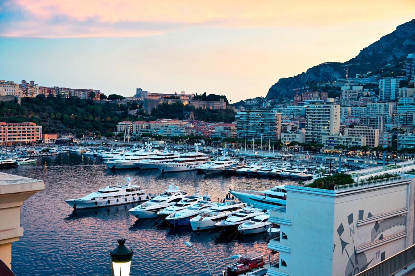 Monaco port superyachts Côte d'Azur