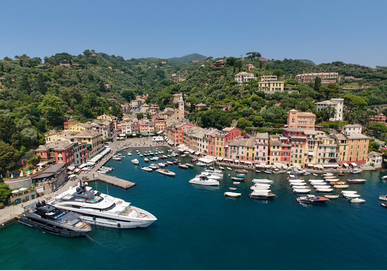 Portofino harbour Ligurian Riviera Italy yacht