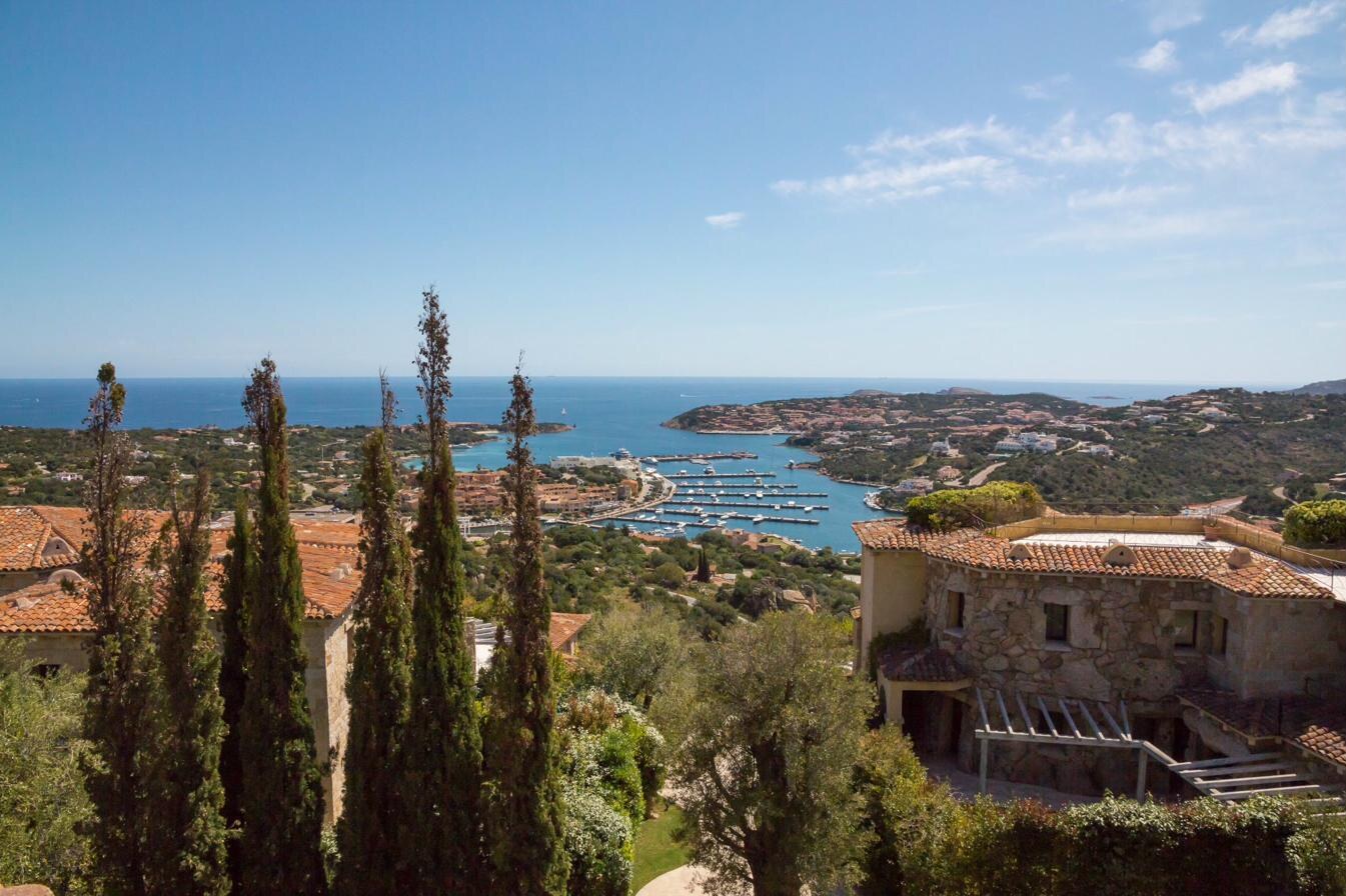 Porto Cervo harbour Costa Smeralda Sardinia yacht