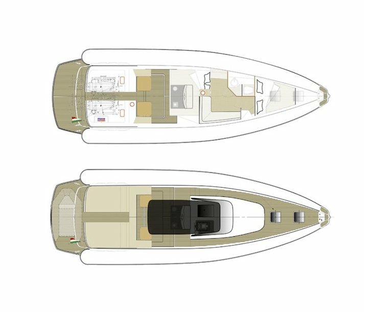 Sea Toy Magazzù MX-14 deck plan