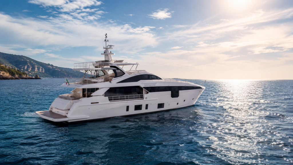 Luxury motor yacht charter Mediterranean 30-40m