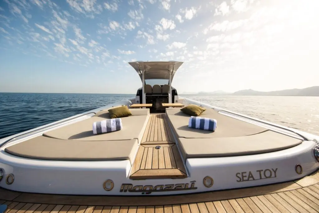 Sea Toy chase boat charter in Sicily and the Mediterranean – life on board